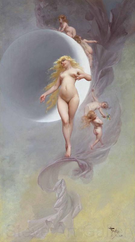 Luis Ricardo Falero The planet Venus Norge oil painting art